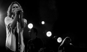 Eddie Vedder con Pearl Jam en Berlin