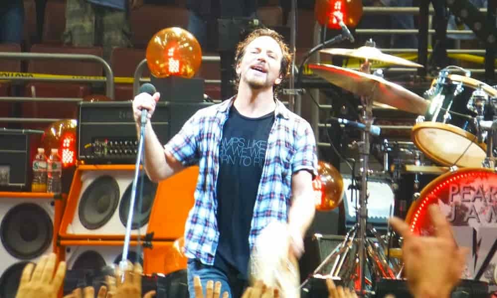 Eddie Vedder en Philadelphia con Pearl Jam en 2017