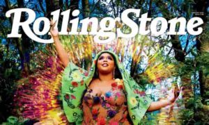 Lizzo casi desnuda en la portada de Rolling Stone