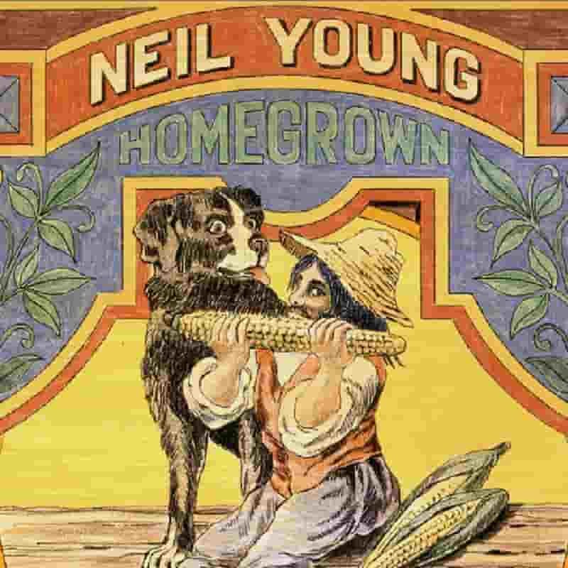 La portada de Homegrown de Neil Young