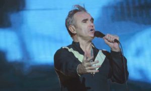 Morrissey en concierto en 2001