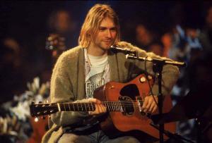 Kurt Cobain de Nirvana MTV Unplugged