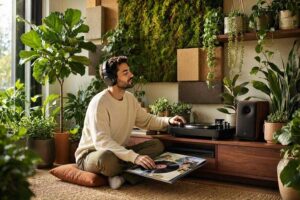 Tendencias 2026: espacios verdes en casa para disfrutar tu música favorita